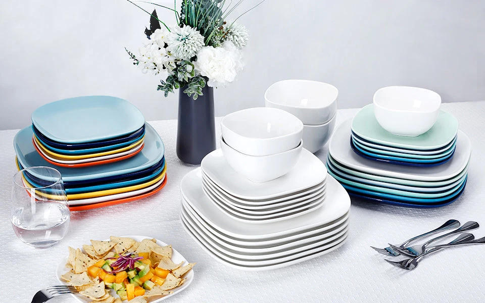 Top 10 β Sweese Turquoise Porcelain Fluted Bowls, Set of 4 π 3 Top 10 β Sweese Turquoise Porcelain Fluted Bowls, Set of 4 π - Image 3