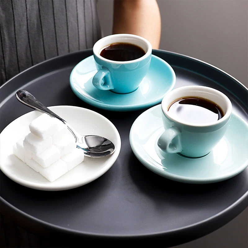 New 🛒 Sweese Porcelain Espresso Cups with Saucers ⌛ - Image 2