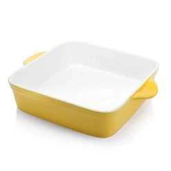 Best reviews of ✨ Sweese Color Square Baking Dish with Double Handle 💯 -Sweese Elegant Shop SquareBaker 8Inch DoubleHandle Yellow