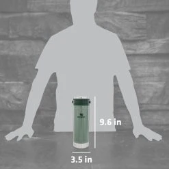 Hot Sale ⭐ Stanley Classic Travel Mug French Press | 16 OZ ❤️ -Sweese Elegant Shop Web LIfestyle STAN16OZCLASSICTRAVELFRENCHPRESSH.GREEN