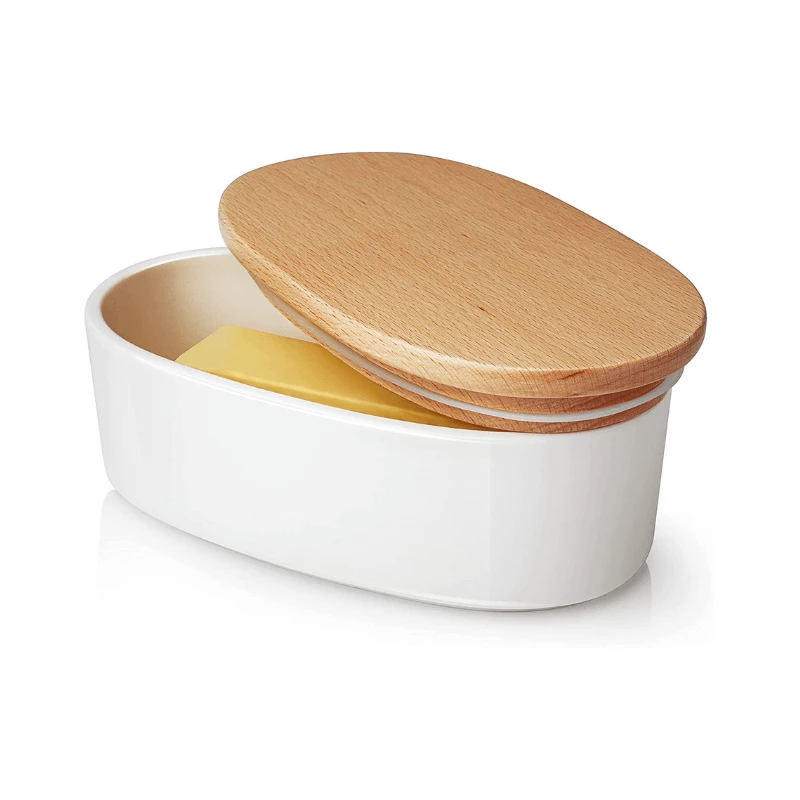 Deals ❤️ Sweese Airtight Oval Butter Dish with Lid ⌛ 1 Deals ❤️ Sweese Airtight Oval Butter Dish with Lid ⌛