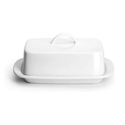 Best Pirce 🛒 Sweese Porcelain Rectangle Butter Dish ✨ -Sweese Elegant Shop butterdishwithhandlelid 3