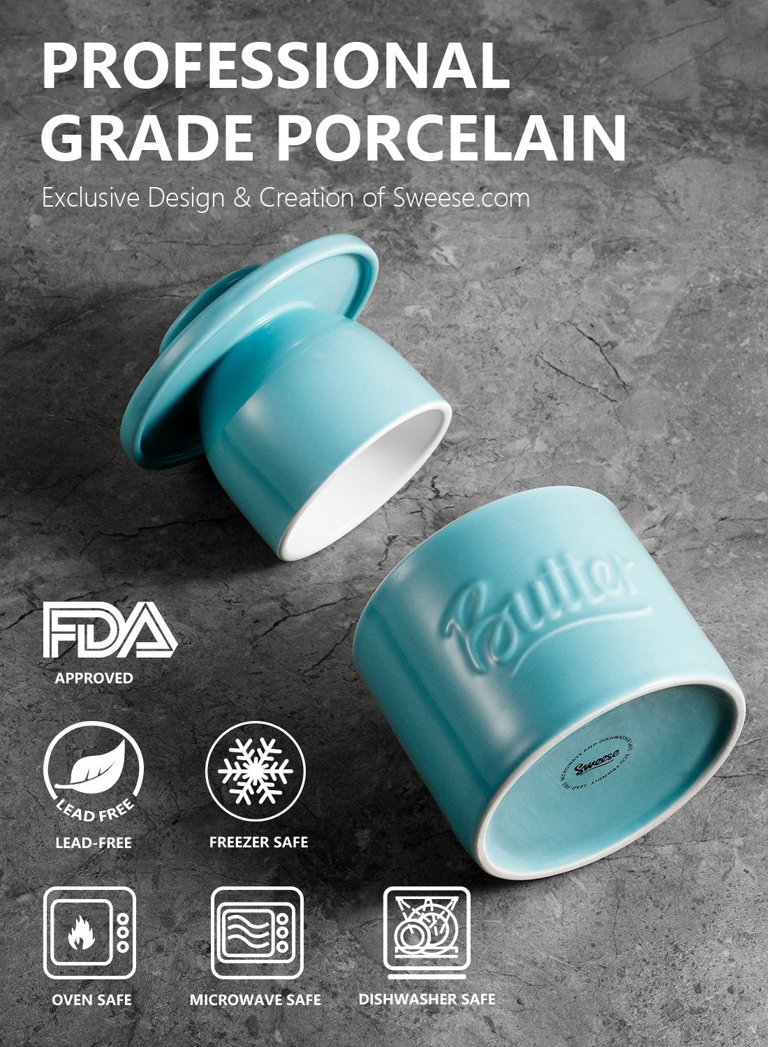 Best reviews of π Porcelain Sweese Butter Crock π 6 Best reviews of π Porcelain Sweese Butter Crock π - Image 6