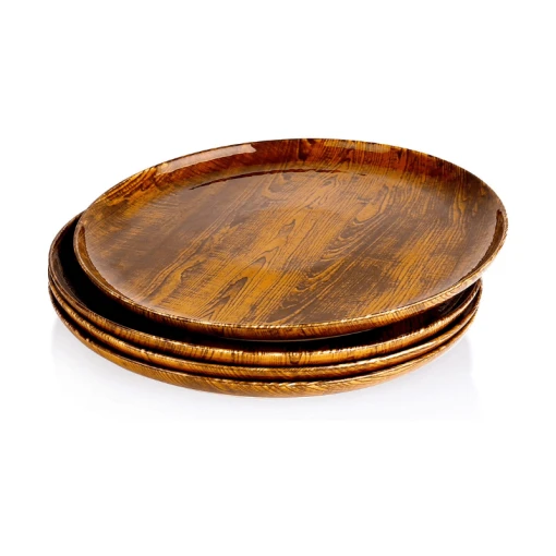 Coupon 🔔 Sweese Woodgrain Ceramic Plates ⭐ -Sweese Elegant Shop ceramicplates 1