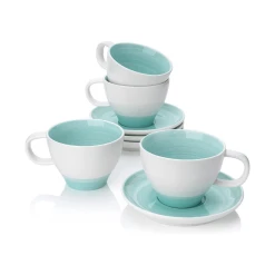 Cheap ✔️ Sweese Gradient Tea Cups and Saucers ✨ -Sweese Elegant Shop ceramicteacupsandsaucers 3