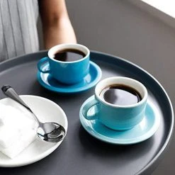 Flash Sale 😀 Sweese 2.5 Ounce Porcelain Espresso Cups with Rack ✨ -Sweese Elegant Shop coffee cup set with stand blue series 1024x1024 a0ee027f c980 4101 a1a3 bb55792b5337