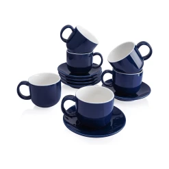 Best reviews of 🔔 Sweese 6 Ounces Porcelain Cappuccino Cups with Saucers ✨ -Sweese Elegant Shop cupswithsaucers 1