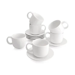 Best reviews of 🔔 Sweese 6 Ounces Porcelain Cappuccino Cups with Saucers ✨ -Sweese Elegant Shop cupswithsaucers dd8d8a68 25d4 4e7e 88f9 906cbf517af8