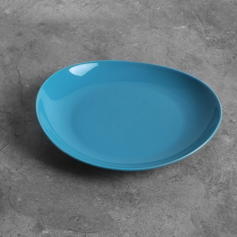 Brand new π Sweese Steel Blue Curved Porcelain Plates β€οΈ 2 Brand new π Sweese Steel Blue Curved Porcelain Plates β€οΈ - Image 2