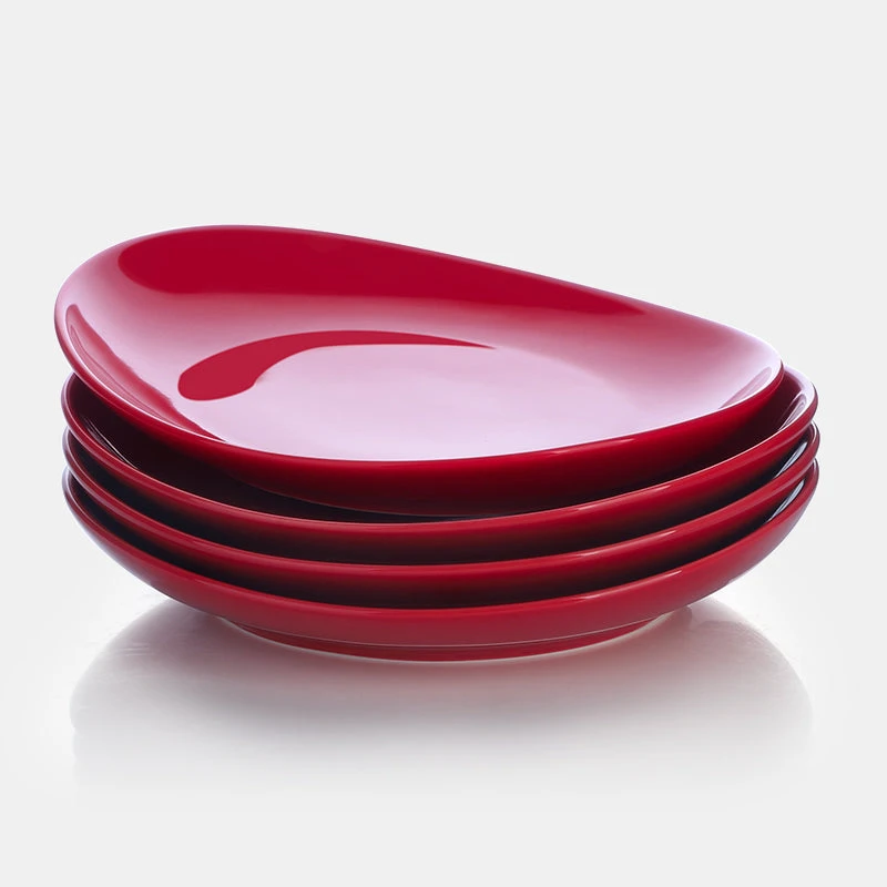 Best reviews of β Sweese Red Curved Porcelain Plates π 1 Best reviews of β Sweese Red Curved Porcelain Plates π