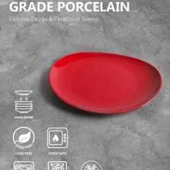 Best reviews of β Sweese Red Curved Porcelain Plates π 9 Best reviews of β Sweese Red Curved Porcelain Plates π -Sweese Elegant Shop f9d0769d28c50bd6aeccbb7ba9f0f163
