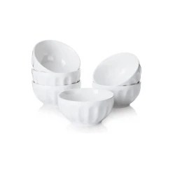 Discount π Sweese White Fluted Porcelain Bowls, Set of 6 β 13 Discount π Sweese White Fluted Porcelain Bowls, Set of 6 β -Sweese Elegant Shop flutedbolws 7bbc9d2c a1f9 4b9d 9d99 d147f6178942