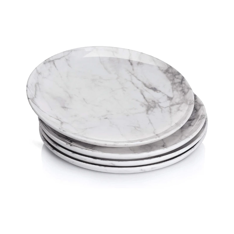 Best deal π Sweese Marble Pattern Porcelain Plates βοΈ 2 Best deal π Sweese Marble Pattern Porcelain Plates βοΈ - Image 2