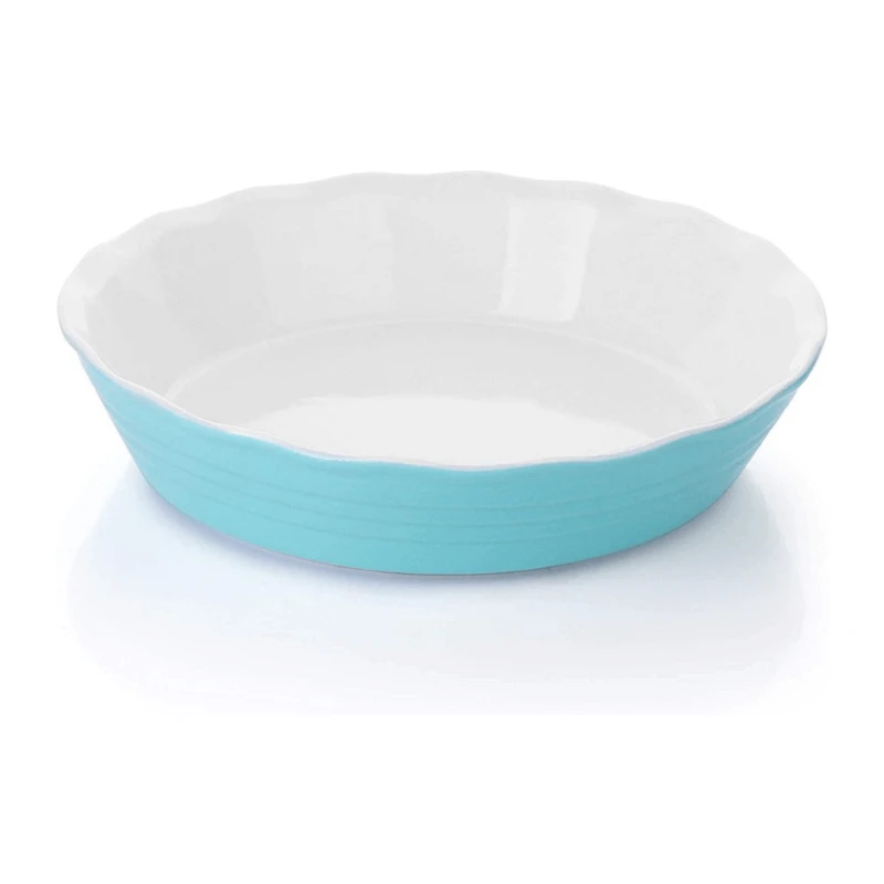 Outlet β¨ Sweese Color Porcelain Pie Plate with Ruffled Edge π 8 Outlet β¨ Sweese Color Porcelain Pie Plate with Ruffled Edge π - Image 8