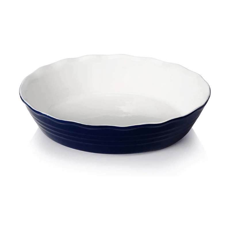 Outlet β¨ Sweese Color Porcelain Pie Plate with Ruffled Edge π 4 Outlet β¨ Sweese Color Porcelain Pie Plate with Ruffled Edge π - Image 4