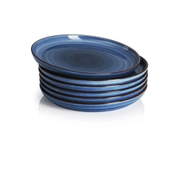 Best Pirce ⭐ Sweese Gradient Porcelain Plates, Set of 6 👍 -Sweese Elegant Shop porcelainplates 2